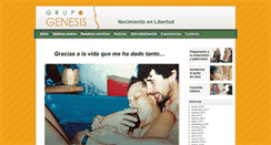 Desktop Screenshot of genesisnacimientoenlibertad.com